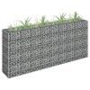 Gabion Raised Bed Galvanized Steel 70.9"x11.8"x35.4"