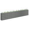 Gabion Raised Bed Galvanized Steel 177.2"x11.8"x35.4"