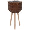 Planter Wicker with PE Lining