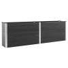 Garden Raised Bed 78.7"x39.4"x35.8" WPC Gray