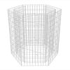 Hexagonal Gabion Raised Bed 39.4"x35.4"x39.4"