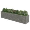 Gabion Raised Bed Galvanised Steel 177.2"x35.4"x39.4"