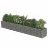 Gabion Raised Bed Galvanised Steel 141.7"x19.7"x19.7"