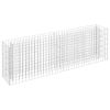 Gabion Raised Bed Galvanized Steel 70.9"x11.8"x23.6"