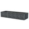 Gabion Raised Bed Steel 106.3"x35.4"x19.7"