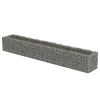 Gabion Raised Bed Galvanised Steel 141.7"x19.7"x19.7"