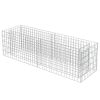 Gabion Raised Bed Galvanised Steel 70.9"x19.7"x19.7"