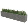 Gabion Raised Bed Galvanised Steel 212.6"x35.4"x39.4"