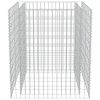 Gabion Raised Bed Galvanised Steel 35.4"x35.4"x39.4"