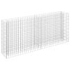 Gabion Raised Bed Galvanized Steel 70.9"x11.8"x35.4"