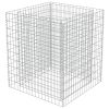 Gabion Raised Bed Galvanised Steel 35.4"x35.4"x39.4"