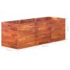 Garden Raised Bed Acacia Wood 59.1"x19.7"x19.7"