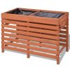 Planter 39.3"x19.6"x27.9" Wood