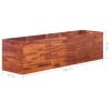 Garden Raised Bed Acacia Wood 78.7"x19.7"x19.7"