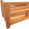 Garden Raised Bed Acacia Wood 29.9"x10.9"x9.8"