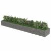 Gabion Raised Bed Galvanised Steel 212.6"x35.4"x19.7"