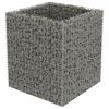 Gabion Raised Bed Galvanised Steel 35.4"x35.4"x39.4"