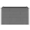 Garden Raised Bed WPC 59.1"x19.7"x35.8" Gray