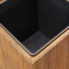 Garden Raised Bed Pot 17.1"x17.1"x17.3" Solid Acacia Wood