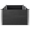 Garden Raised Bed 78.7"x39.4"x21.3" WPC Gray