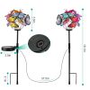 2 in 1 Outdoor Solar Light Butterfly Landscape Light Yard Stake Decor Lamp Stake Light