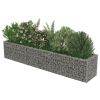 Gabion Raised Bed Galvanised Steel 106.3"x19.7"x19.7"