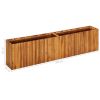 Garden Raised Bed 78.7"x11.8"x19.6" Solid Acacia Wood