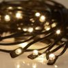 30 LEDs Solar String Light Warm White For 8 9 6rib WD Umb