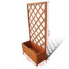 Trellis Planter 2' 4" x 11.8" x 4' 5"