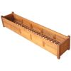 Garden Raised Bed Acacia Wood 59"x11.8"x9.8"