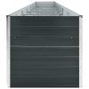 Garden Raised Bed Galvanized Steel 236.2"x31.5"x30.3" Anthracite