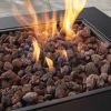 28" Metal Propane Gas Fire Pit