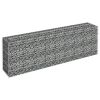 Gabion Raised Bed Galvanized Steel 70.9"x11.8"x23.6"