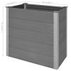 Garden Raised Bed WPC 39.4"x19.7"x35.8" Gray