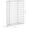 Trapezium Gabion Raised Bed Galvanized Steel 31.5"x7.9"x39.4"