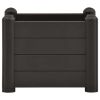 Garden Raised Bed PP Anthracite 16.9'x16.9'x13.8'