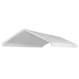 20 x 40 Valance Canopy Tarp - White