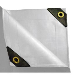 20 x 24 Heavy Duty Canopy Tarp - White